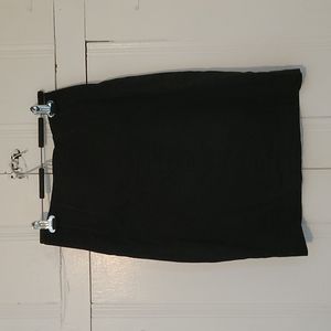 Black High Waisted Tommy Hilfiger Collection Skirt